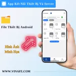 Dịch Vụ App Kết Nối Thiết Bị Và Server (File Thiết Lập Cho Hệ Điều Hành Android)
